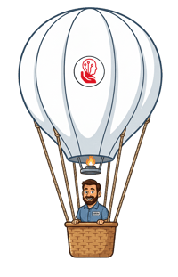 branded jerry on the blimp